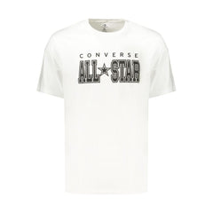 Converse White Cotton Mens T-Shirt