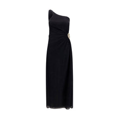 Oséree Black Polyamide Cocktail Dress