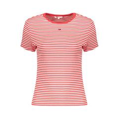 Tommy Hilfiger Red Cotton Women's T-Shirt