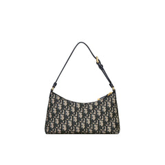 Dior Blue Cotton Shoulder Bag