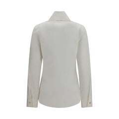 Khaite White Cotton Shirt
