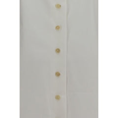 Khaite White Cotton Shirt