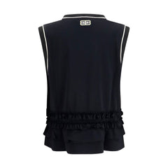 Ganni Black Polyester Sportswear