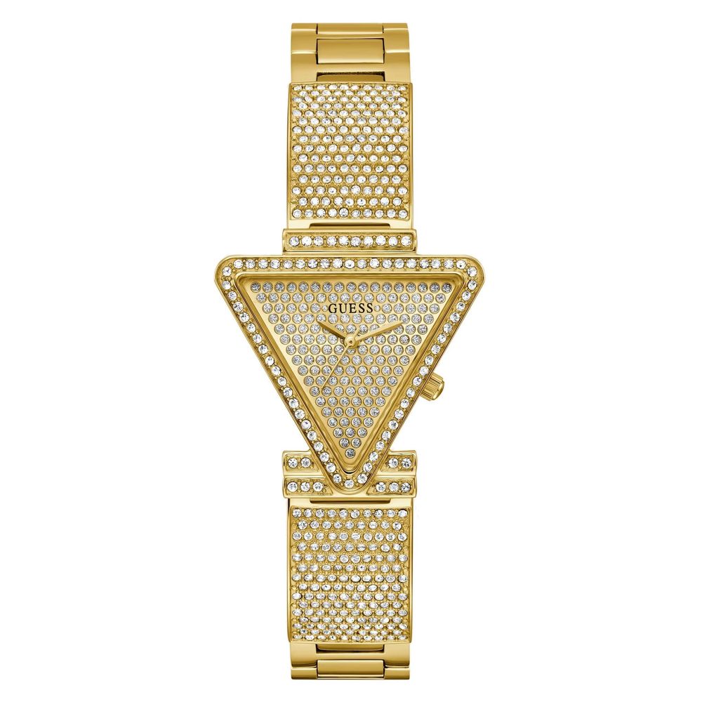 Guess Gold Stainless Steel Dress Watch
