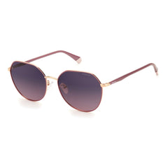 Polaroid Rose Gold Metal Sunglasses