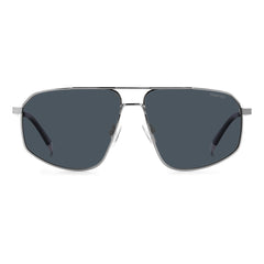 Polaroid Gray Stainless Steel Sunglasses
