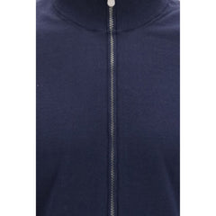 Brunello Cucinelli Blue Cotton Cardigan
