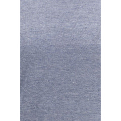 Brunello Cucinelli Blue Linen T-Shirt