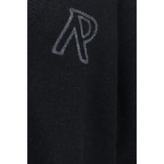 Represent Black Alpaca Vicugna Pacos Cardigan