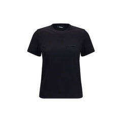 Jacquemus Black Cotton T-Shirt
