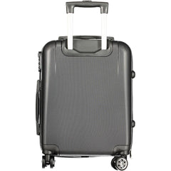 Laura Biagiotti Black Polyurethane Women's Travel Bag