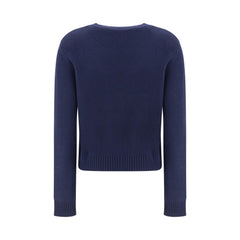 Lisa Yang Blue Cashmere Sweater