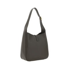 Saint Laurent Bicolor Calf Leather Bos Taurus Shoulder Bag