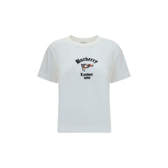 Burberry White Cotton T-Shirt