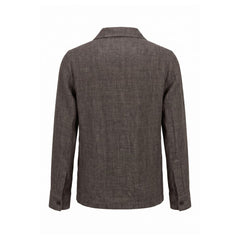 Malo Grey Linen Men's Jacket