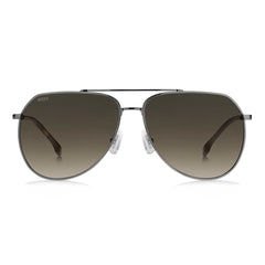 Hugo Boss Gray Metal Sunglasses