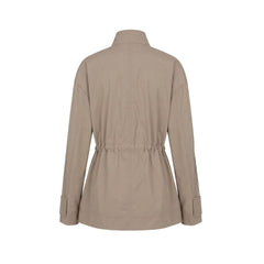 Malo Brown Cotton Women Jacket