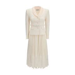Self-Portrait Beige Polyester Cocktail Dress