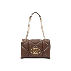 Love Moschino Brown Polyethylene Handbag
