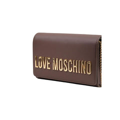Love Moschino Brown Polyethylene Handbag