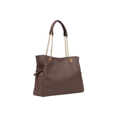 Love Moschino Brown Polyester Handbag