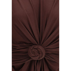 Magda Butrym Brown Copper T-Shirt