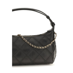 Tory Burch Black Calf Leather Bos Taurus Handbag