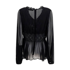 Zimmermann Black Viscose Blouse
