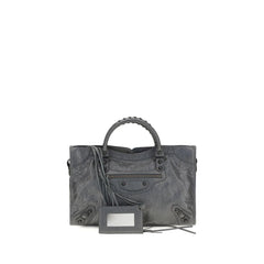 Balenciaga Gray Lamb Ovis Aries Aries Handbag