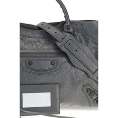 Balenciaga Gray Lamb Ovis Aries Aries Handbag