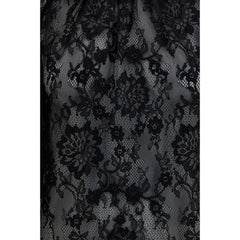 Self-Portrait Black Polyamide Blouse