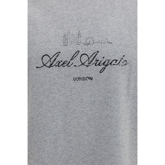 Axel Arigato Gray Cotton T-Shirt