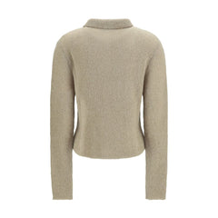 Our Legacy Beige Alpaca Vicugna Pacos Polo Shirt
