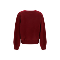 Lisa Yang Bordeaux Cashmere Sweater
