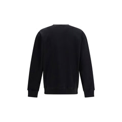 Balmain Black Cotton Sweatshirt