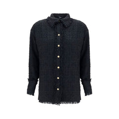 Balmain Black Polyamide Shirt