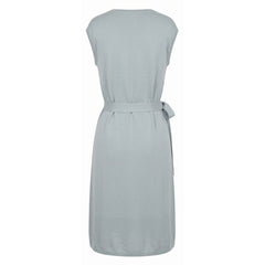 Malo Grey Silk Women Dress