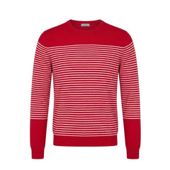 Malo Red Cotton Men Sweater