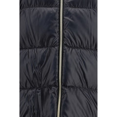 Herno Black Goose Down Full-Length Jacket