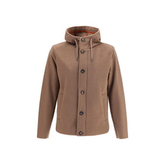 Herno Brown Polyester Full-Length Jacket