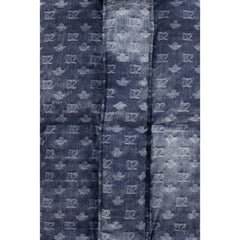 Dsquared² Blue Polyester Full-Length Jacket