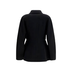 Rohe Black Wool Oves Aries Full-Length Jacket