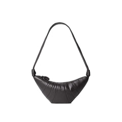 Lemaire Brown Lamb Leather Shoulder Bag