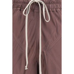 Rick Owens Brown Silk Casual Pants
