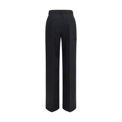 Rick Owens Black Wool Oves Aries Dress Pants