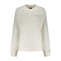 Tommy Hilfiger Bianco Cotton Women's Sweatshirt