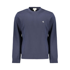 Calvin Klein Blue Cotton Men's Sweatshirt
