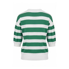 Malo Green Cotton Women Sweater