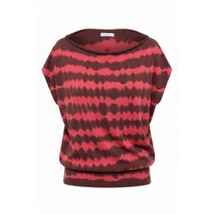 Malo Brown Cotton Women T-Shirt