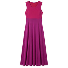 Malo Purple Silk Women Dress